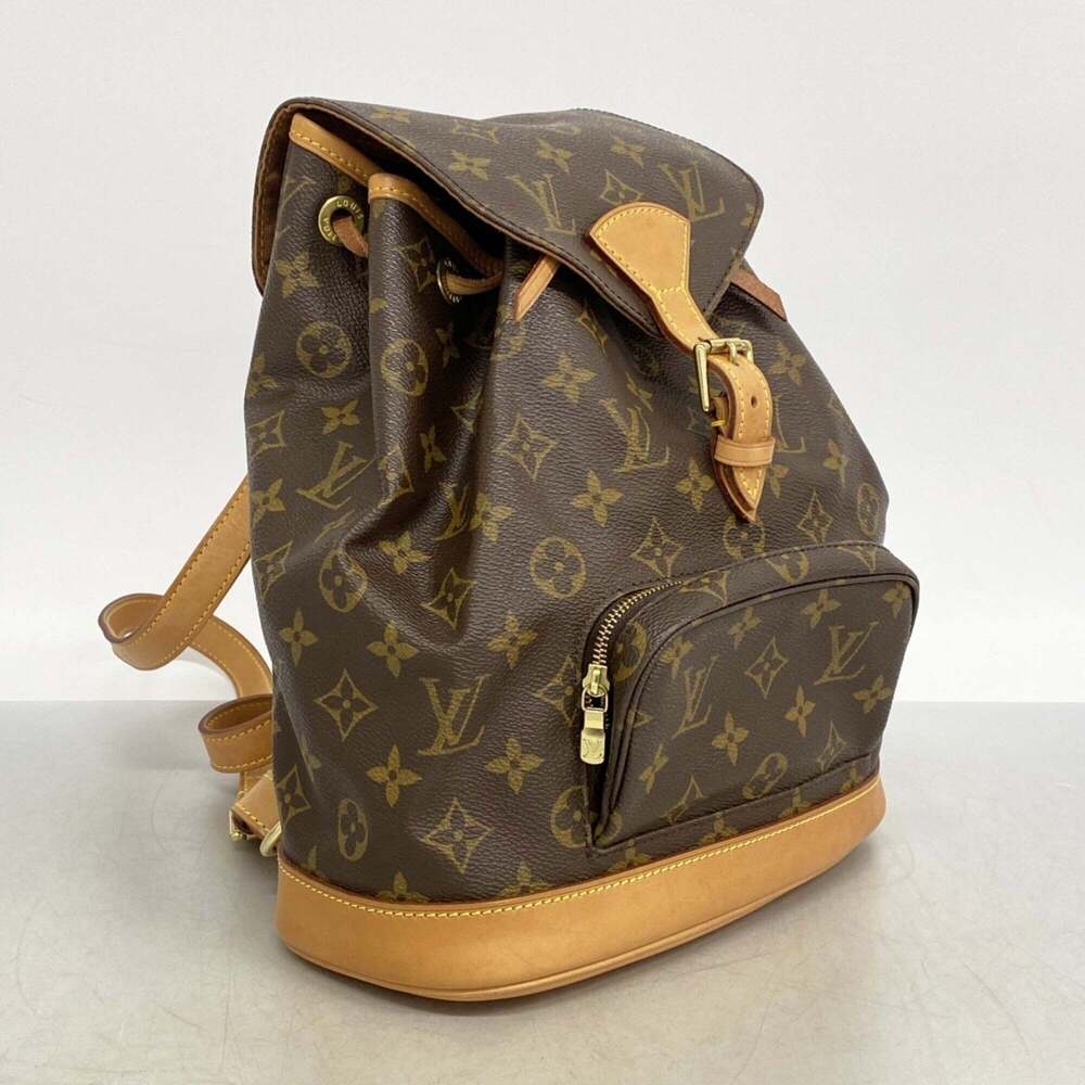 LOUIS VUITTON Brown Monogram Backpack - Picture 2 of 12
